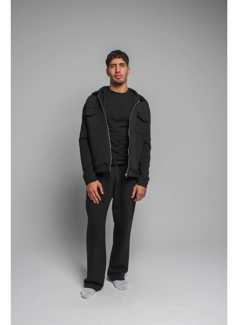 Basic Look Men Scuba Jacket - Image 3